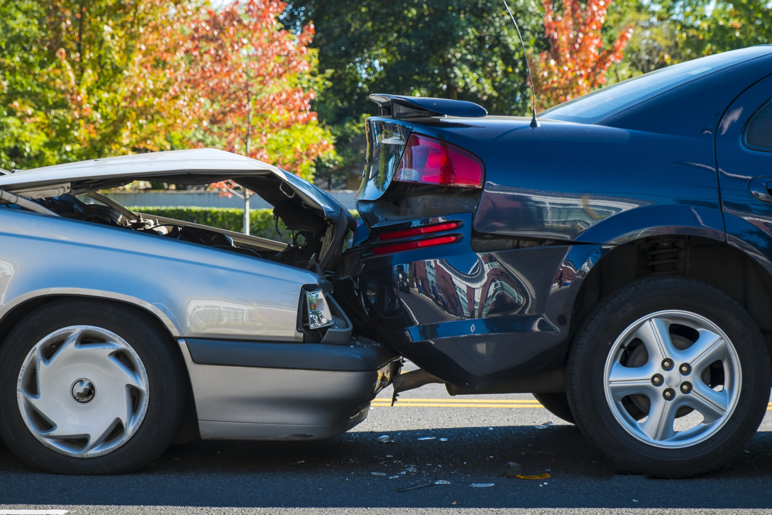 Car accident.